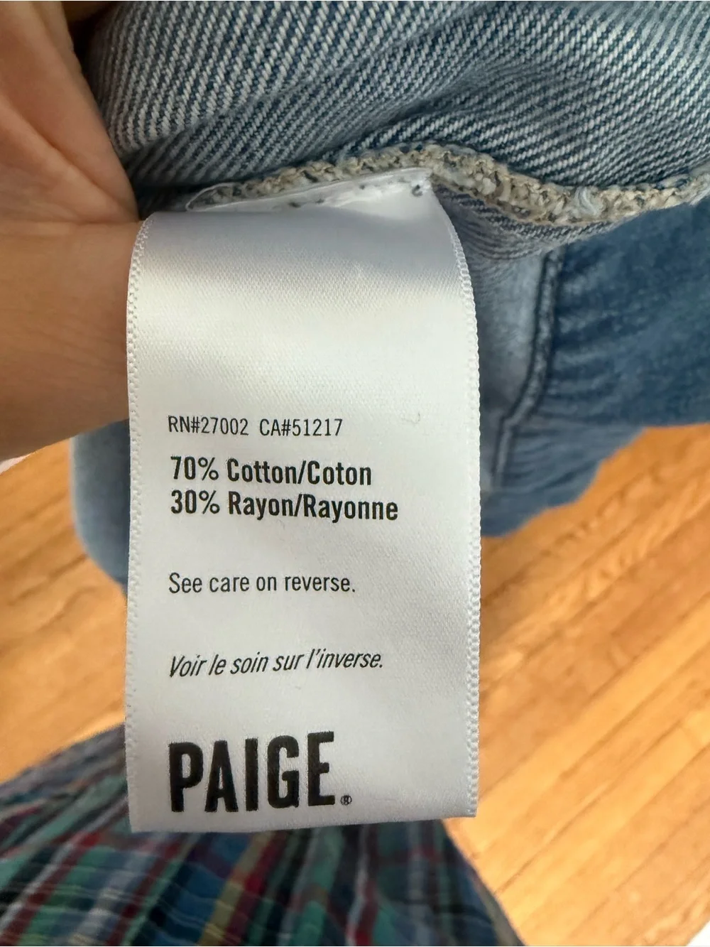 PAIGE Jean Jacket - Size Small